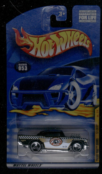 Hot Wheels 2001-053 Turbo Taxi Series '57 Chevy 1/4 1:64 Scale
