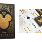 Disney Collector's Bundle: 6 Decks Bicycle Playing Cards - Black & Gold Mickey, Classic Mickey, Princess Pink/Navy, Villains Green/Purple.