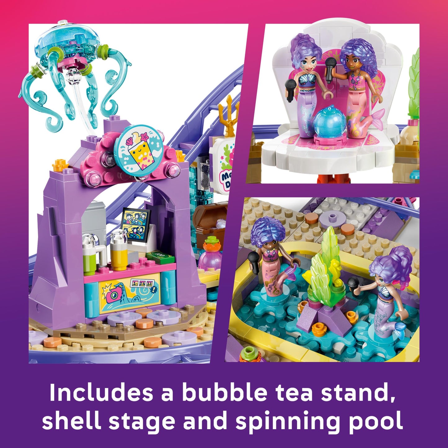 LEGO Friends Mermaid Roller Coaster Ride 42703