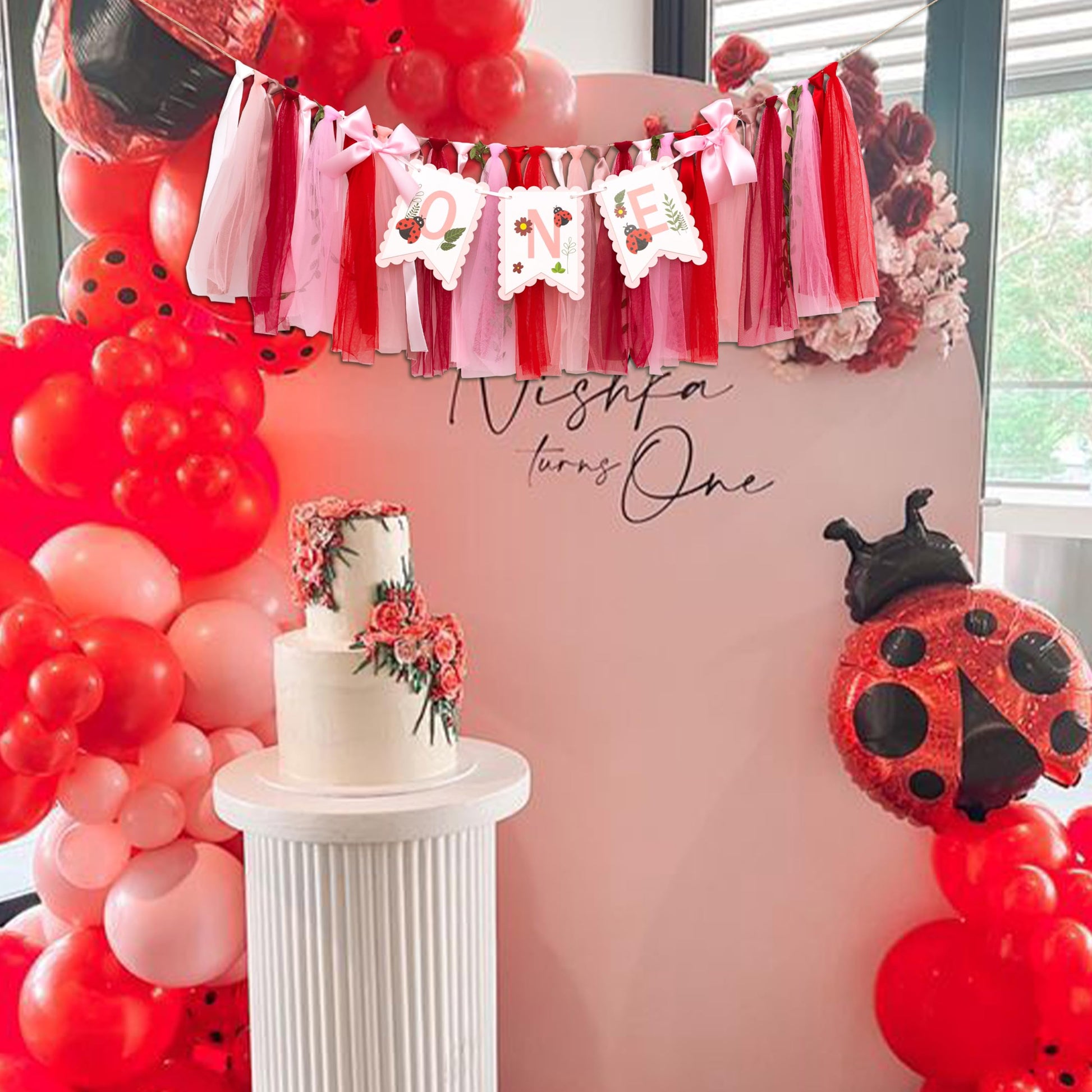 Eurteka Ladybug High Chair Banner