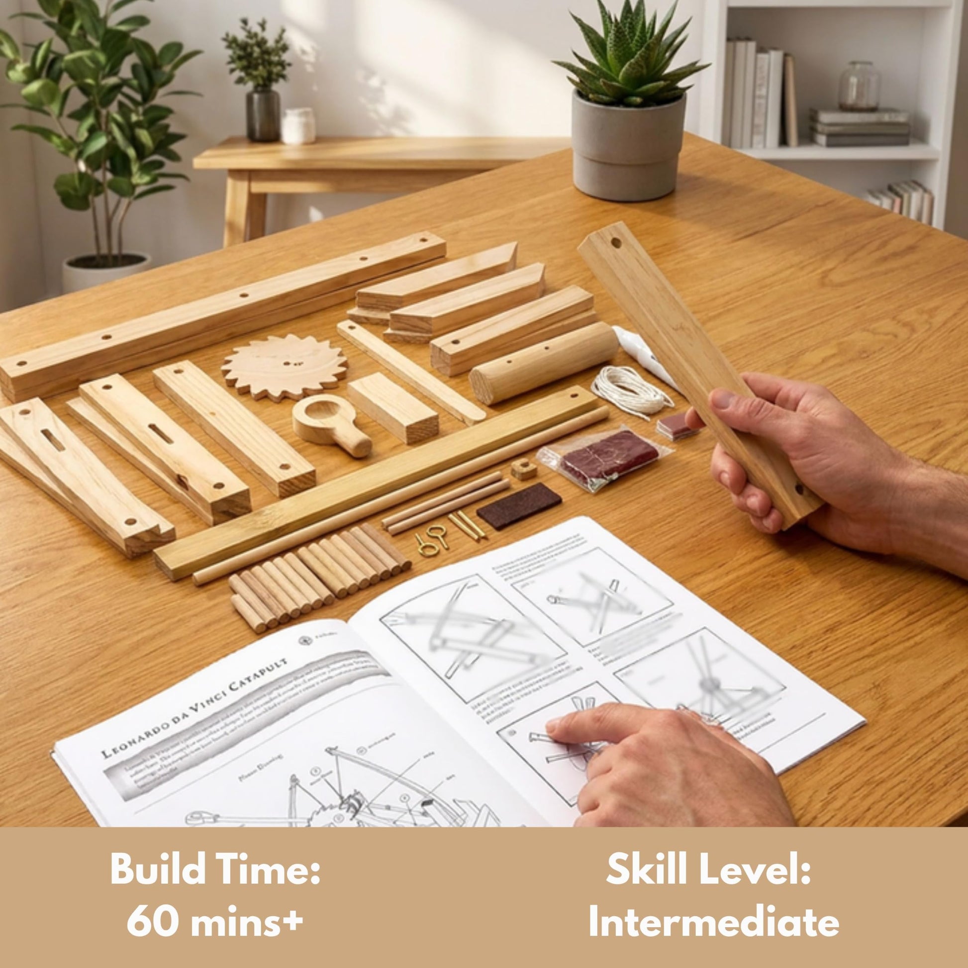 PATHFINDERS STEM Leonardo da Vinci Catapult Kit