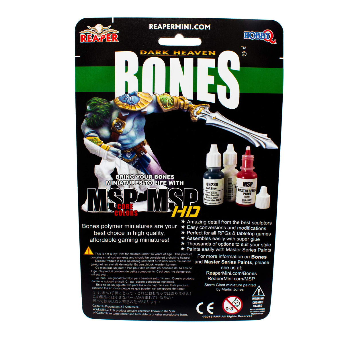 Reaper 77185: Large Earth Elemental Dark Heaven Legends Bones Miniature