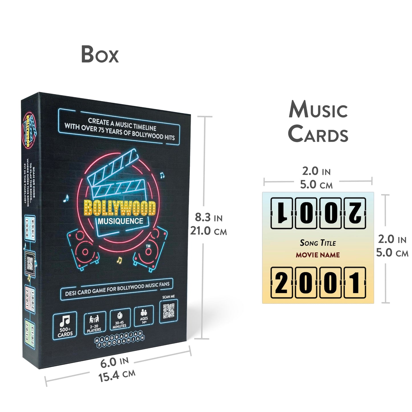 The Ultimate Bollywood Music Party Card Game