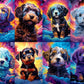 Buffalo Games - Wumples - Wumples - Cosmic Canines - 750 Piece Jigsaw Puzzle for Adults -Challenging Puzzle Perfect for Game Nights - Finished Size is