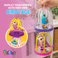 DigiBirds Interactive Singing Bird Toy - with Cage - 50+ Melodies, Collectible Electronic Pet, Tap to Tweet & Sing, Collect Mechanical Bird
