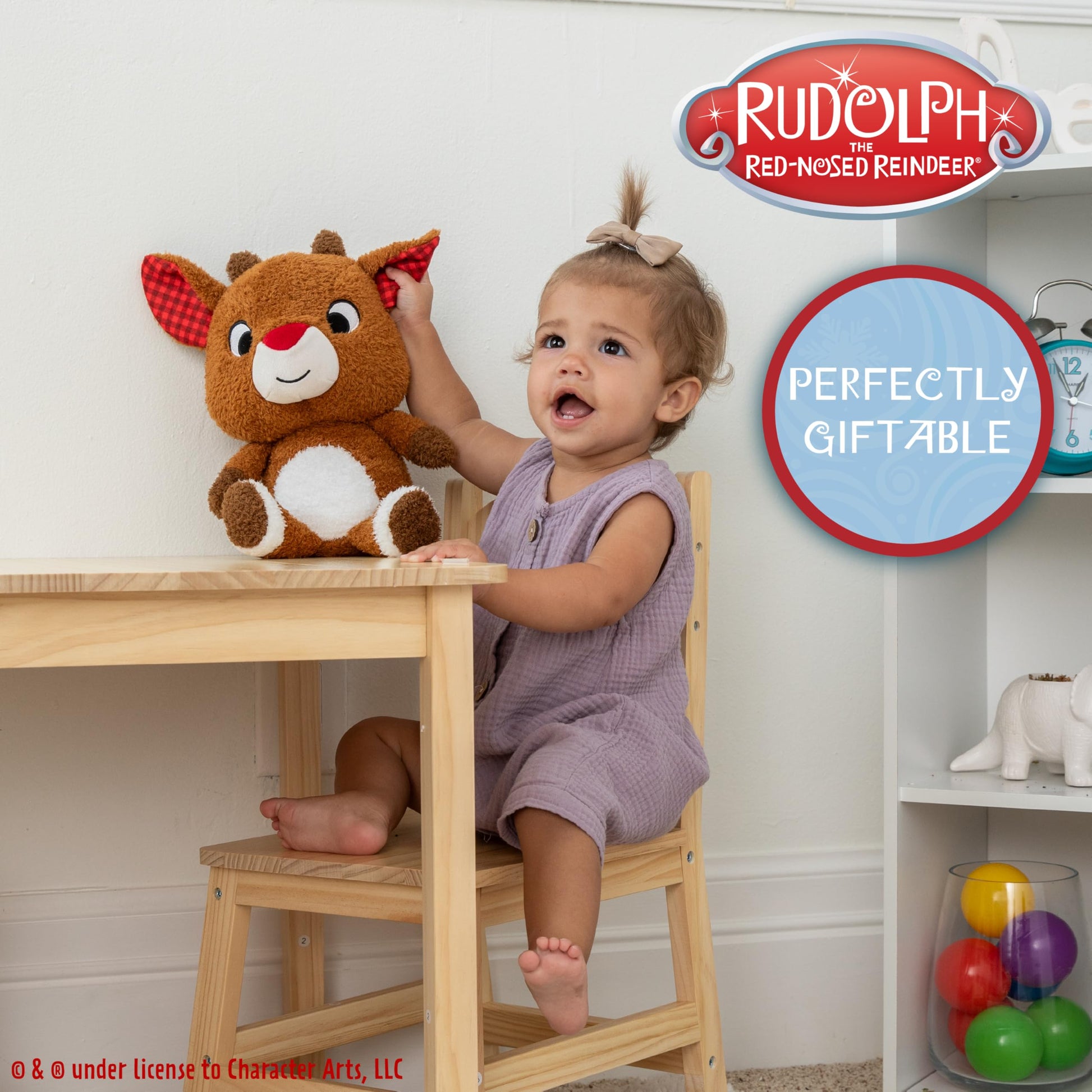Kids Preferred Rudolph The Red-Nosed Reindeer Cuteeze 12" Christmas Stuffed Animal Plush Toy