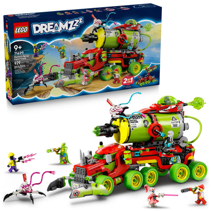 LEGO DREAMZzz Mateo’s Spray Paint Truck Building Toy for Kids - Pretend Play Set & 5 Toy Figures for Boys & Girls, Ages 9+ - Truck with 2 Building
