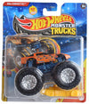 Hot Wheels Monster Trucks 80s Corvette, Freestyle Wreckers 7/12 Includes Crushed Car