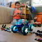 Hot Wheels Monster Trucks 1:15 Scale Mega-Wrex Alive Battery-Powered RC Vehicle with Lights & Sounds