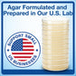 Evviva Sciences Microbiology Science Project Kit, Pre-Poured Agar Plates for Students, Agar Petri Dishes to Learn Microbiology, with Educational