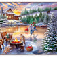 MasterPieces 1000 Piece Jigsaw Puzzle for Adults, Family, Or Youth - an Evening Skate - 19.25"x26.75"