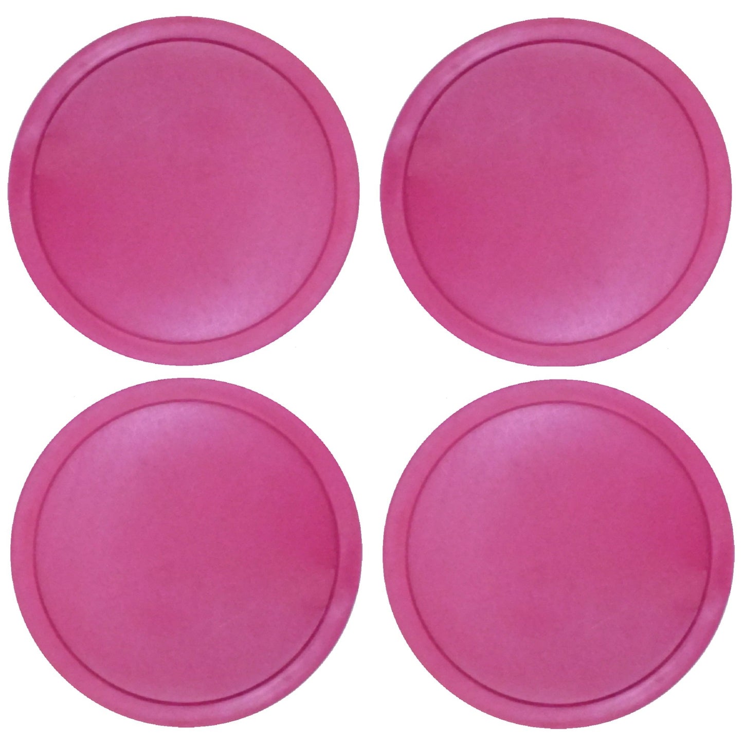 Vebere 4 Large Pink 3.25 inch Air Table Hockey Pucks
