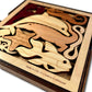 Sea Creatures an Aquatic Adventure of a Wood Puzzle and Brain Teaser