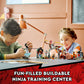 LEGO NINJAGO Ninja Training Center 71764 Building Kit Featuring NINJAGO Zane and Jay, a Snake Figure and a Spinning Toy; Construction Toys for Kids