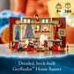Lego Harry Potter Gryffindor House Banner Set 76409 With LEGO Building Elements, Hogwarts Castle Common Room Toy or Wall Display, Fold Up Travel Toy,