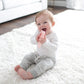 Dr. Brown's Flexees Teether, Pink Bunny, Soft 100% Silicone Baby Teether, BPA Free, 3m+, 1 Pack