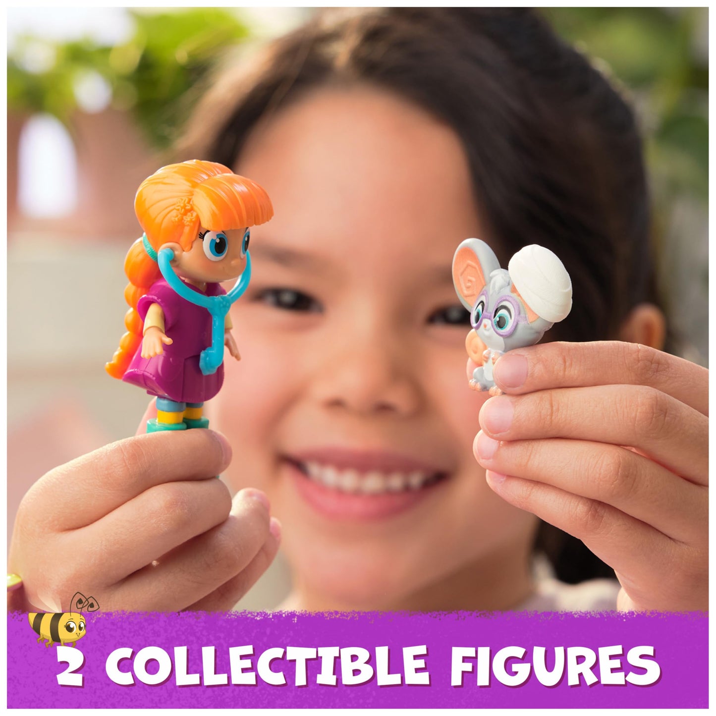 Vida The Vet, Vet Clinic, Treehouse Playset with Action Figures, Dollhouse Furniture & Accessories, Kids Toys for Girls & Boys Ages 3 and up