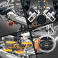 Mould King V8 Engine Building Blocks Sets, V8 Engine Model kit, Build Your Own STEM Model Engine, 8-Cylinder Car Engine Building Engineering Toys