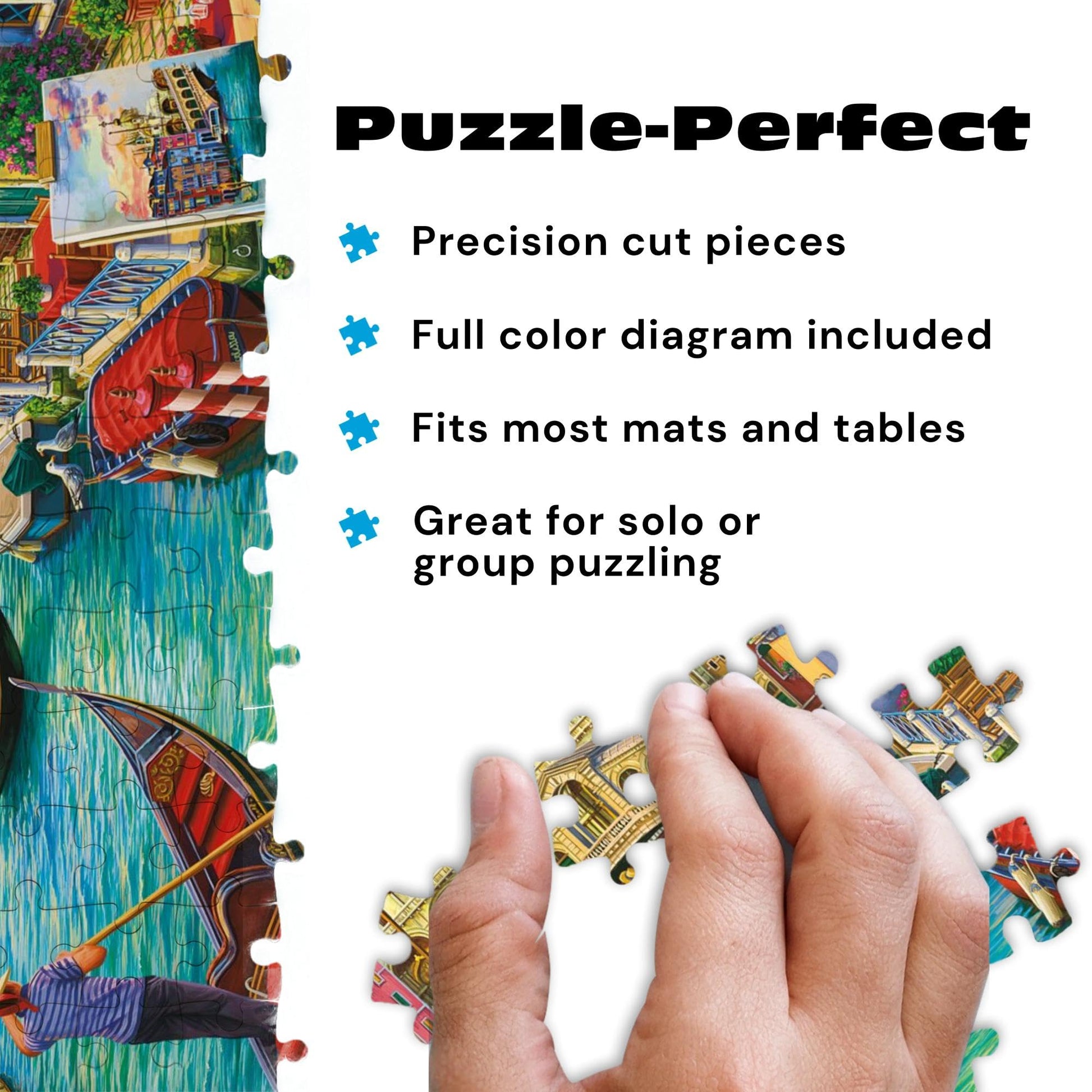 Buffalo Games - Sights of Venice - 1000 Piece Jigsaw Puzzle for Adults