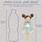 MON AMI Joelle Princess Pocket Doll, 10-Inch Plush Collectible Girls