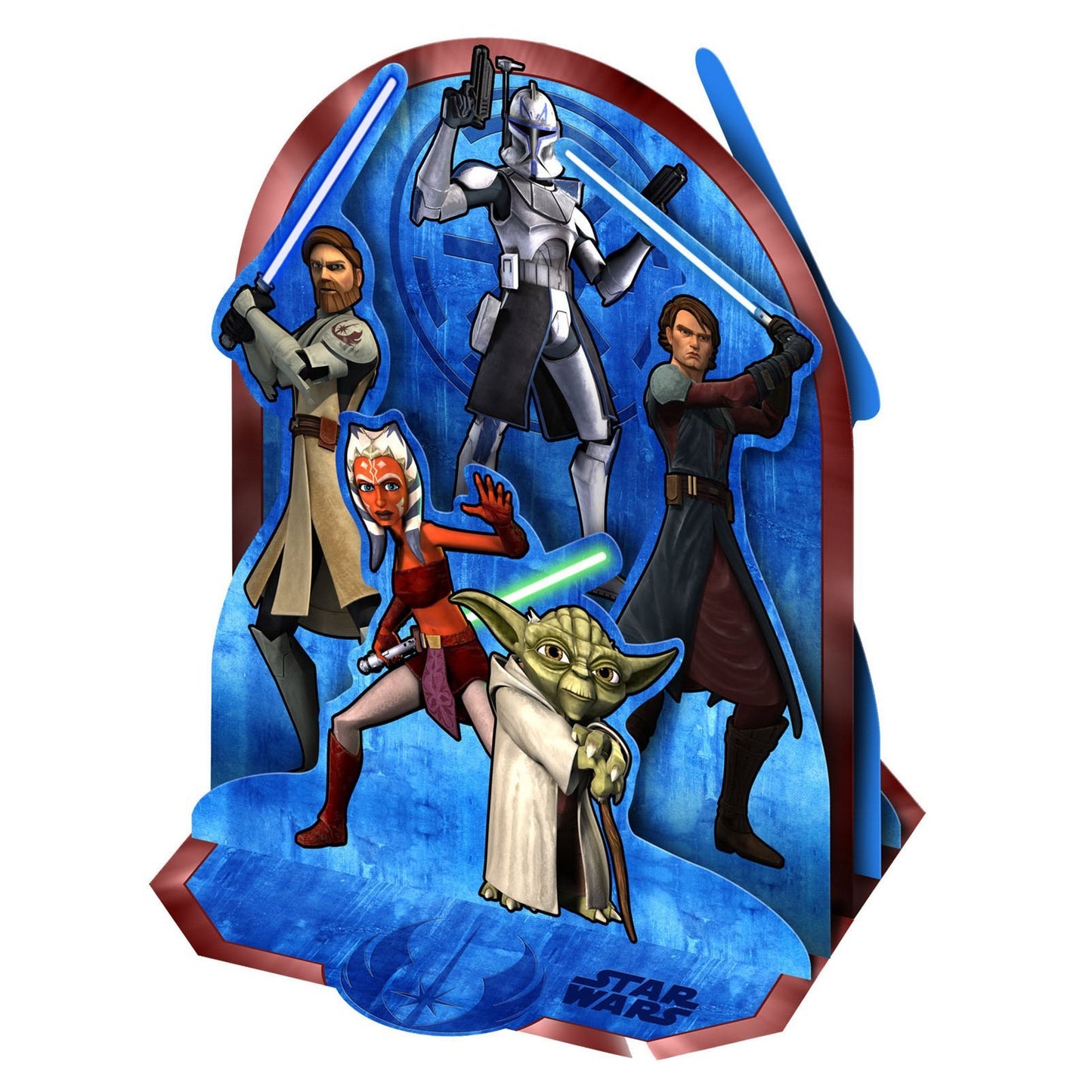 Star Wars - The Clone Wars 12 5/8in Centerpiece