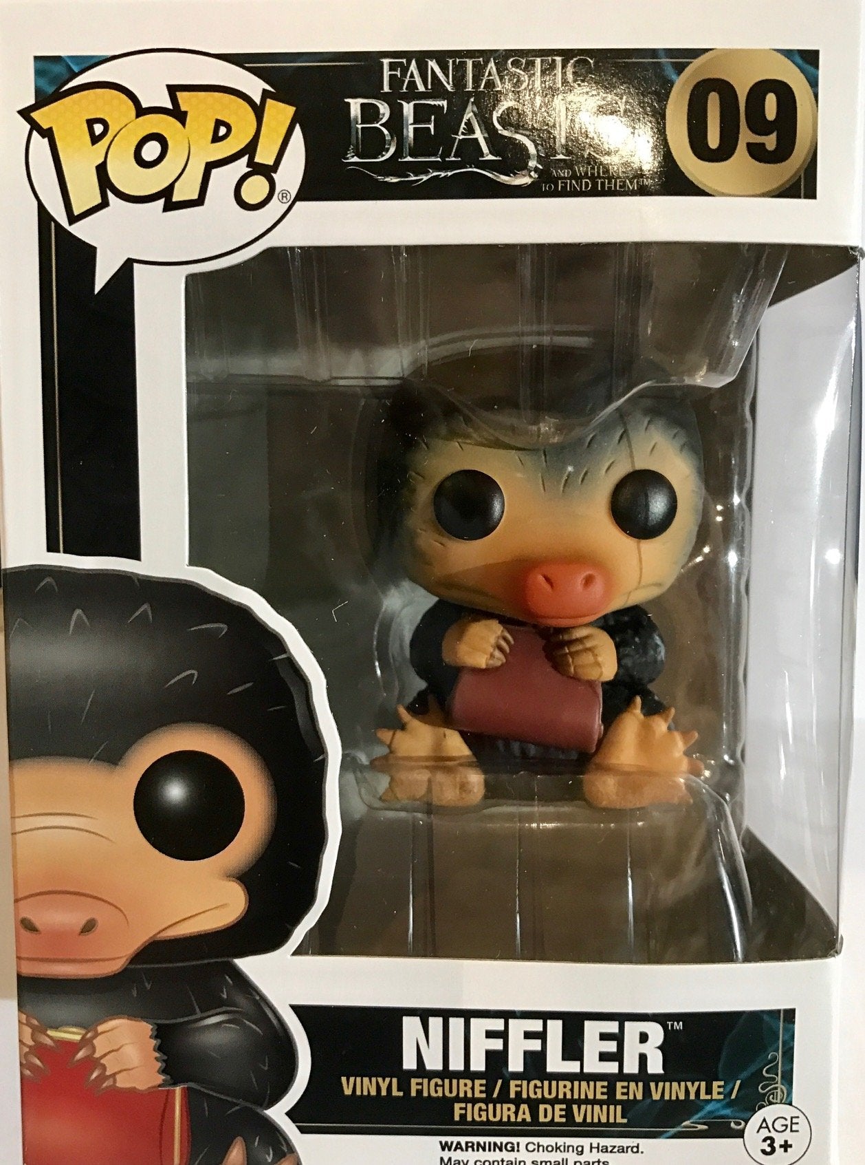 Funko Pop Fantastic Beasts: Niffler with Coin Purse Collectible Figure, Multicolor