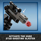 LEGO Star Wars Stormtrooper Mech 75370 Star Wars Collectible for Kids, this Buildable Star Wars Action Figure Features a Cockpit, Buildable Blaster