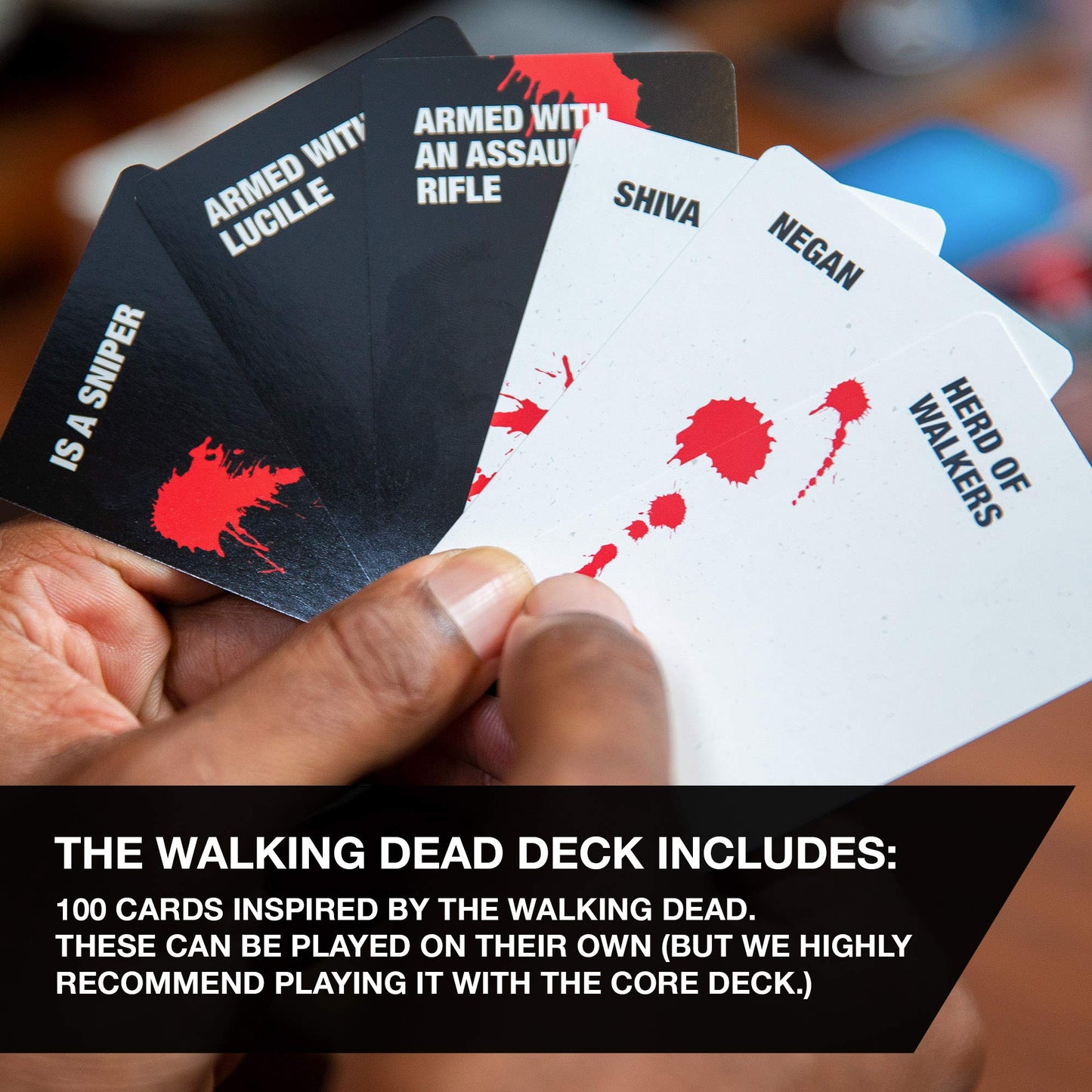 Superfight The Walking Dead: 100 Expansion Cards for the Game of Absurd Arguments, for Young Teens and Adults, 3+ Players, Ages 12 Up