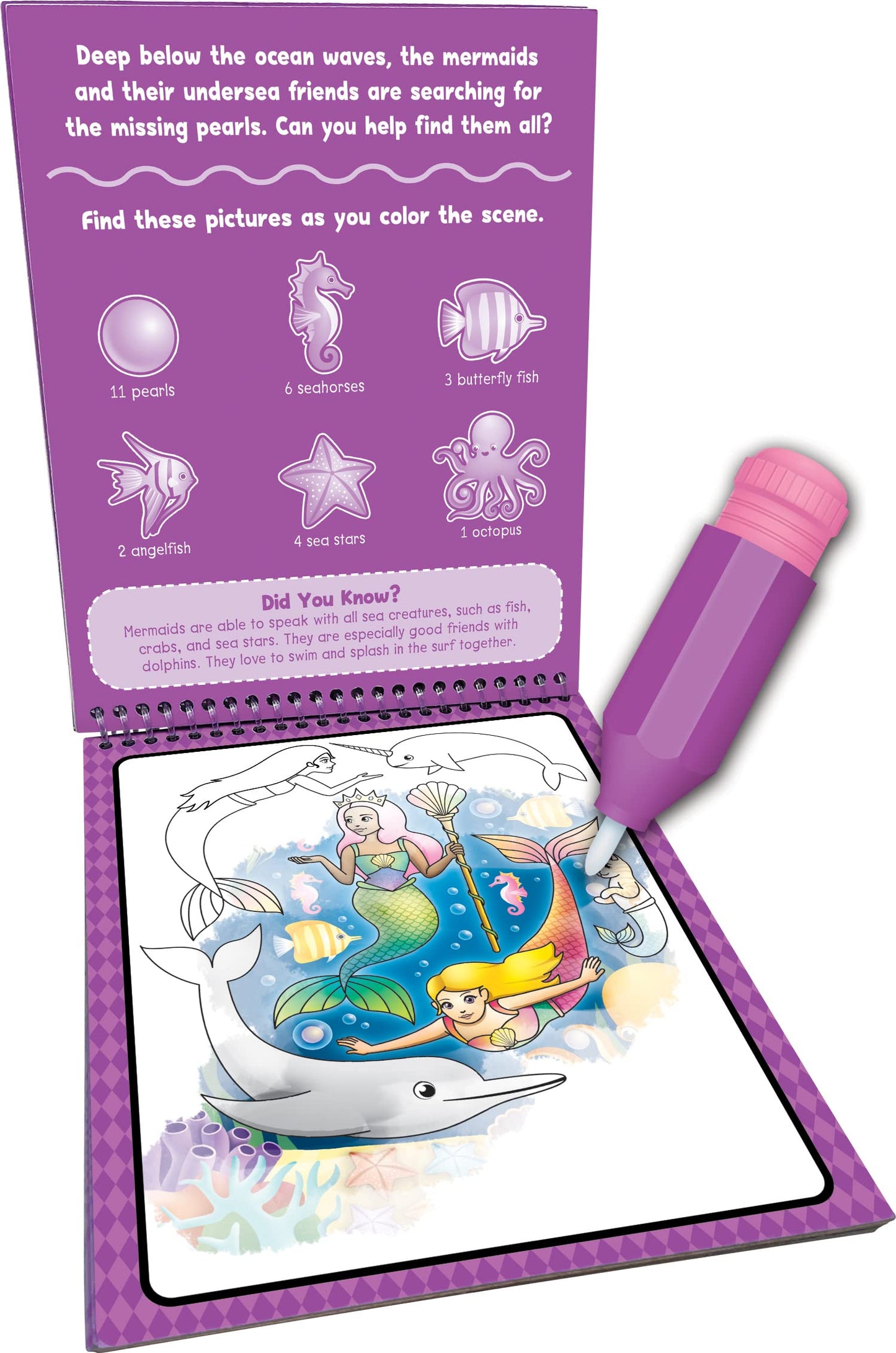 Teacher Created Resources Princesses, Mermaids & Fairies Water Reveal (TCR21009)