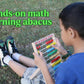 MAGIKON Wooden Abacus, 10 Rows Counting Frame 11.5in for Math