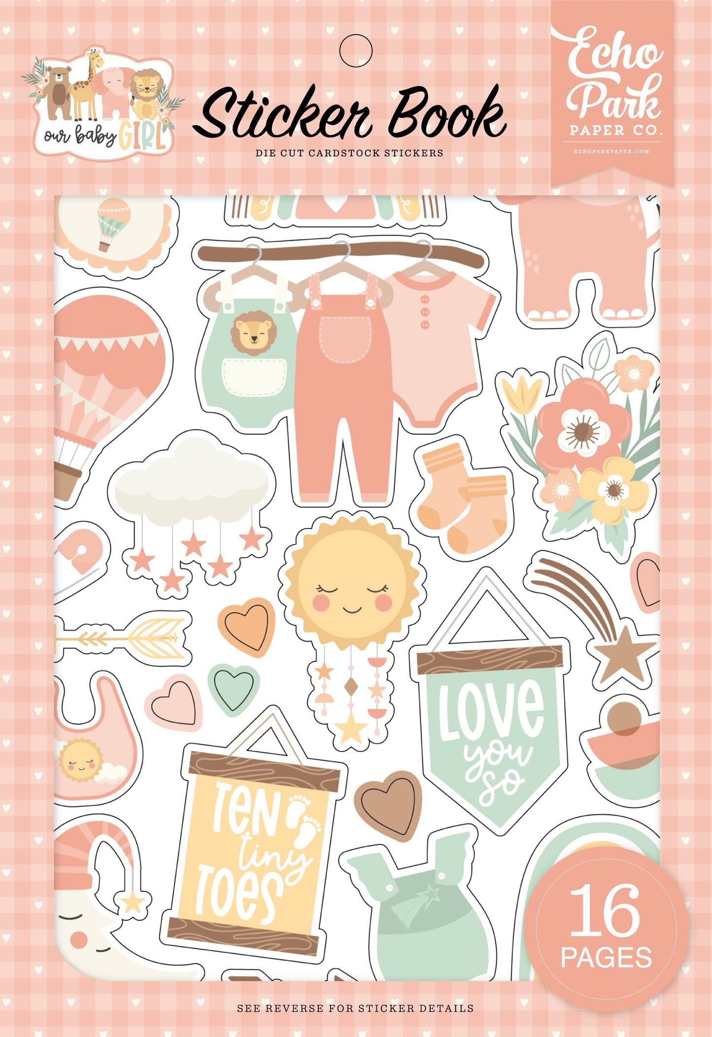 Echo Park Sticker Book - Our Baby Girl