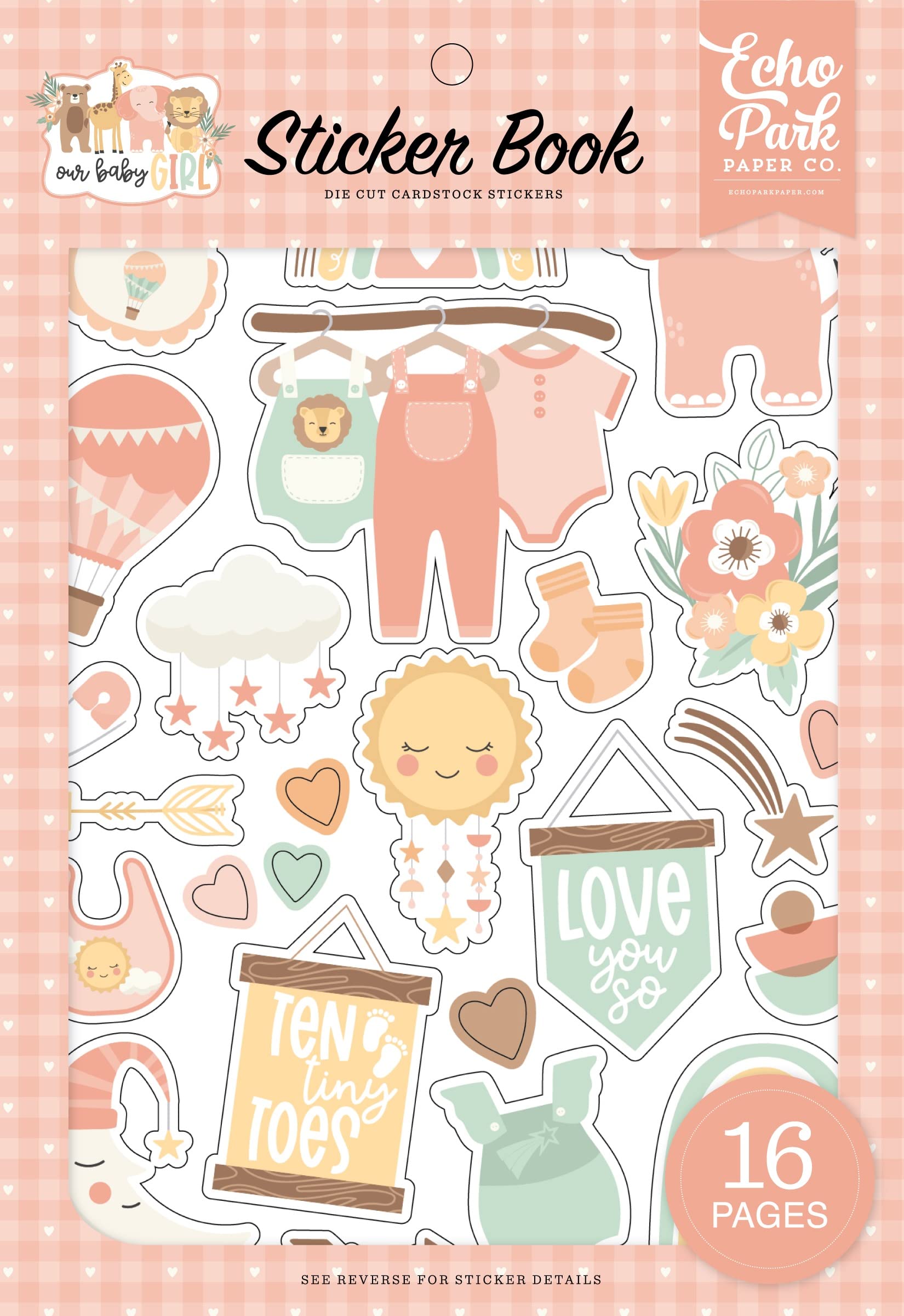 Echo Park Sticker Book - Our Baby Girl