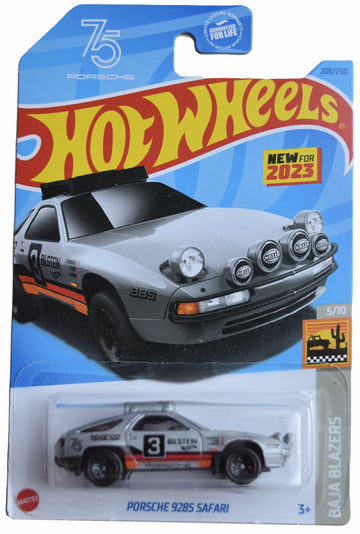 Hot Wheels Porsche 928S Safari, Baja Blazers 5/10 [Silver] 208/250