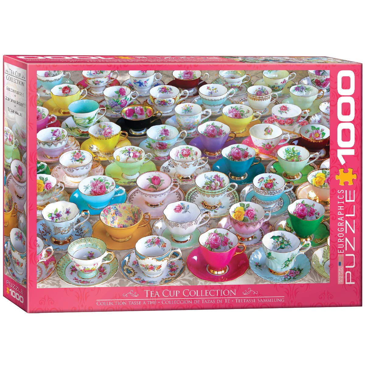 EuroGraphics Tea Cups 1000Piece Puzzle (6000-5314)
