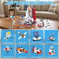 Space Exploration Shuttle Toys for 6 7 8 9 10 11 12 Year Old Kids, Girls, Boys, 12-in-1 STEM Projects Rocket Building Toy Kit with 3 Astronauts