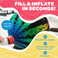 Watermelon Ball JR Durable Fillable Pool Toy for Underwater Games - Football, Basketball & Rugby - Perfect for Water Parties - Fun for Adults & Kids