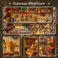 Book Nook Kit, Creative DIY Miniature House Dollhouse Kit Magic Shop