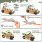 SYUUKH 10PCS US Army Men Action Figures with SWAT Team, K9 Dog, ATV, Drone, Motorcycle & 14 Weapons - Military Action Figures, Army Toys, Toy Soldiers