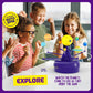 Dan&Darci 360° Orbiting Solar System for Kids - Paint & Build Model Kit - Arts and Crafts for Kid Ages 8-12, 4-6, 4-8, 6-8 - Space Toys 8-10 - Science