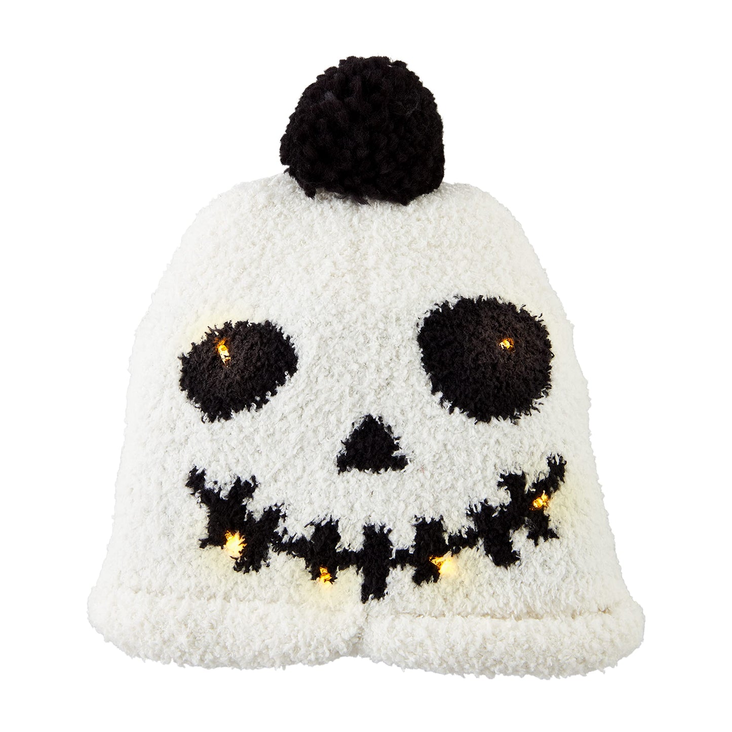 Mud Pie Halloween Light Up Hat, Skeleton