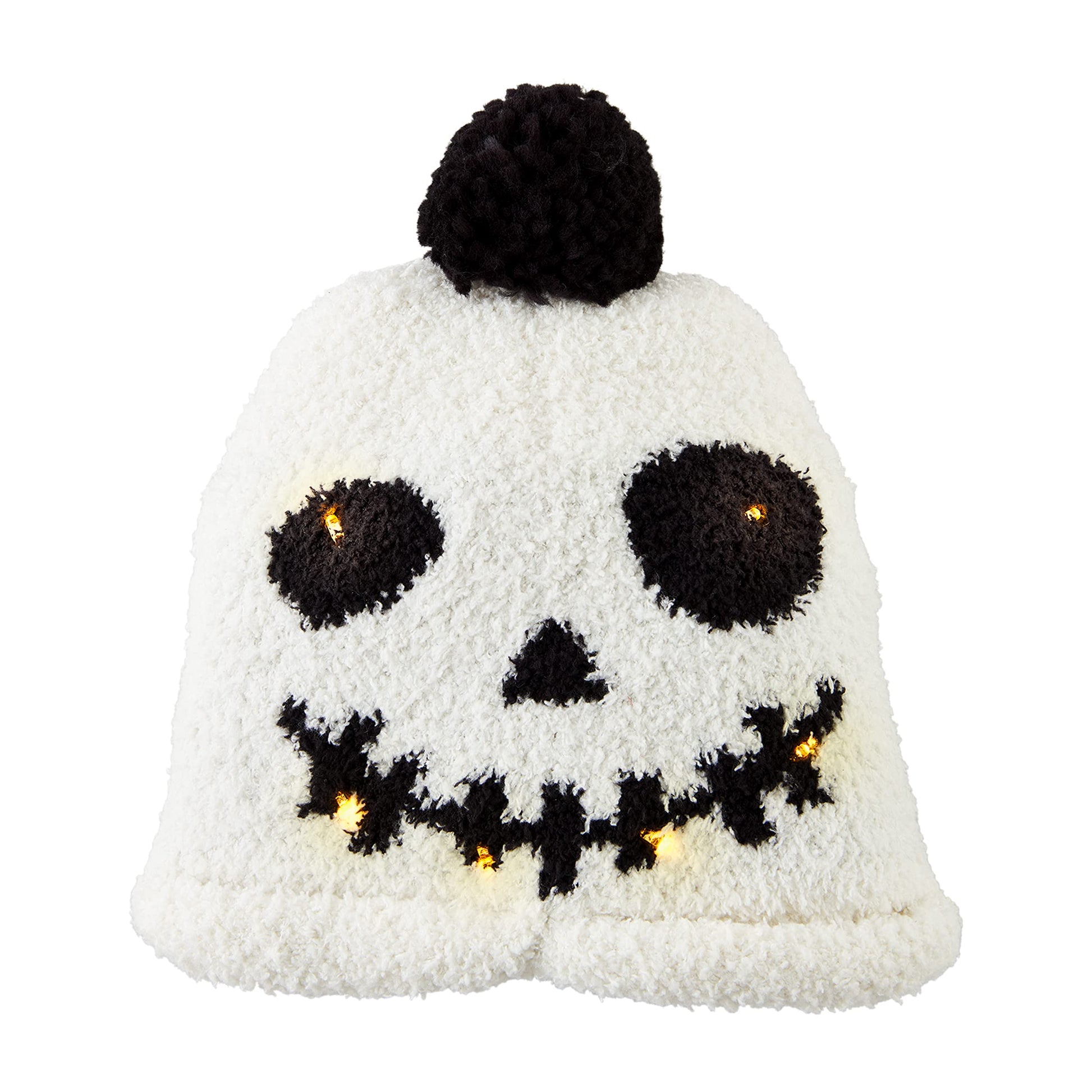 Mud Pie Halloween Light Up Hat, Skeleton