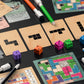 Allplay Mind Space Board Game - Polyomino Roll & Write - 1 to 5 Players - 30 Minute Play Time (Mind Space Base Game)