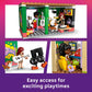 LEGO Friends Music Store & Apartment Building Set - Interactive Storytelling Playset for Girls & Boys, Ages 7+ - Includes Marimba the Corgi Toy - Gift