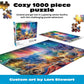 Buffalo Games - Winter's Night Bonfire - 1000 Piece Puzzle for Adults