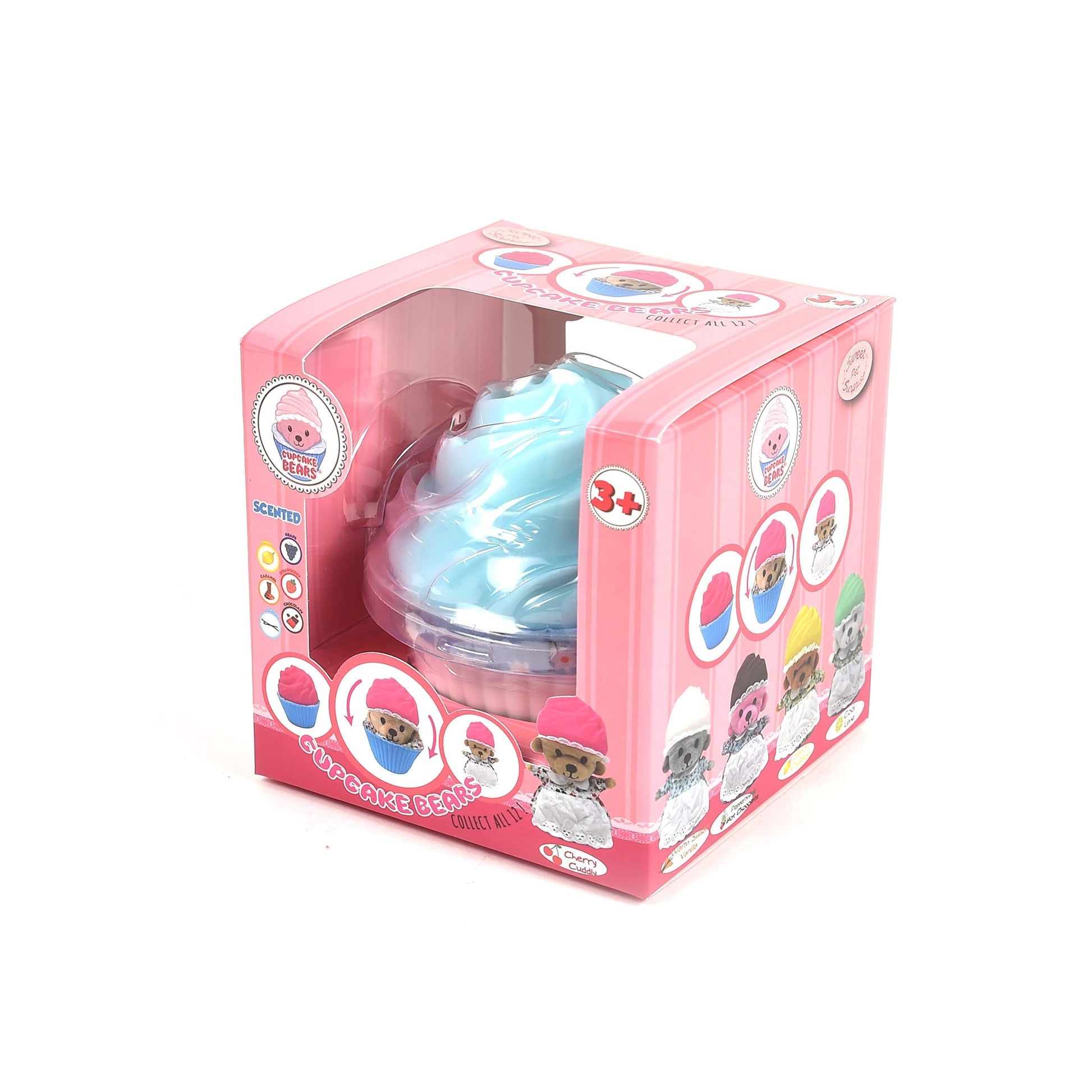 Sunny Days Entertainment Cupcake Bears Transforming Collectible Plush (Color & Style May Vary)