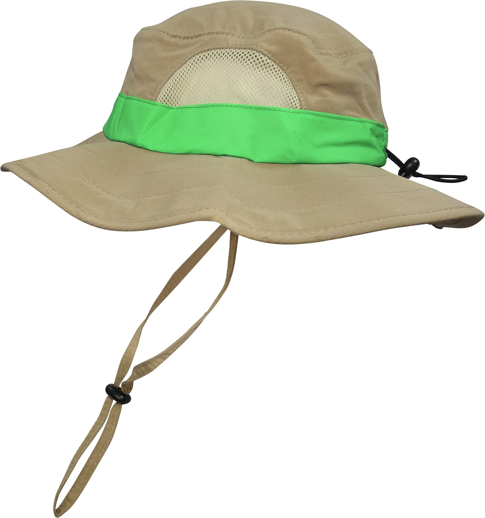 Eagle Eye Explorer Safari Outdoor Exploration Vest Set for Fishing Hunting Outdoor Exploration (Adult S/M, Tan Vest with Hat)