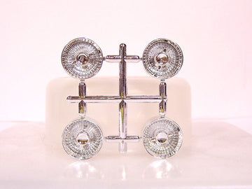 Hoppin Hydros 1/24 1/25 Scale Chrome MC's McLean-Like Rims Wheels Hobby Model Cars