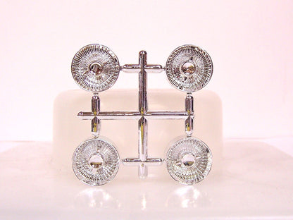 Hoppin Hydros 1/24 1/25 Scale Chrome MC's McLean-Like Rims Wheels Hobby Model Cars