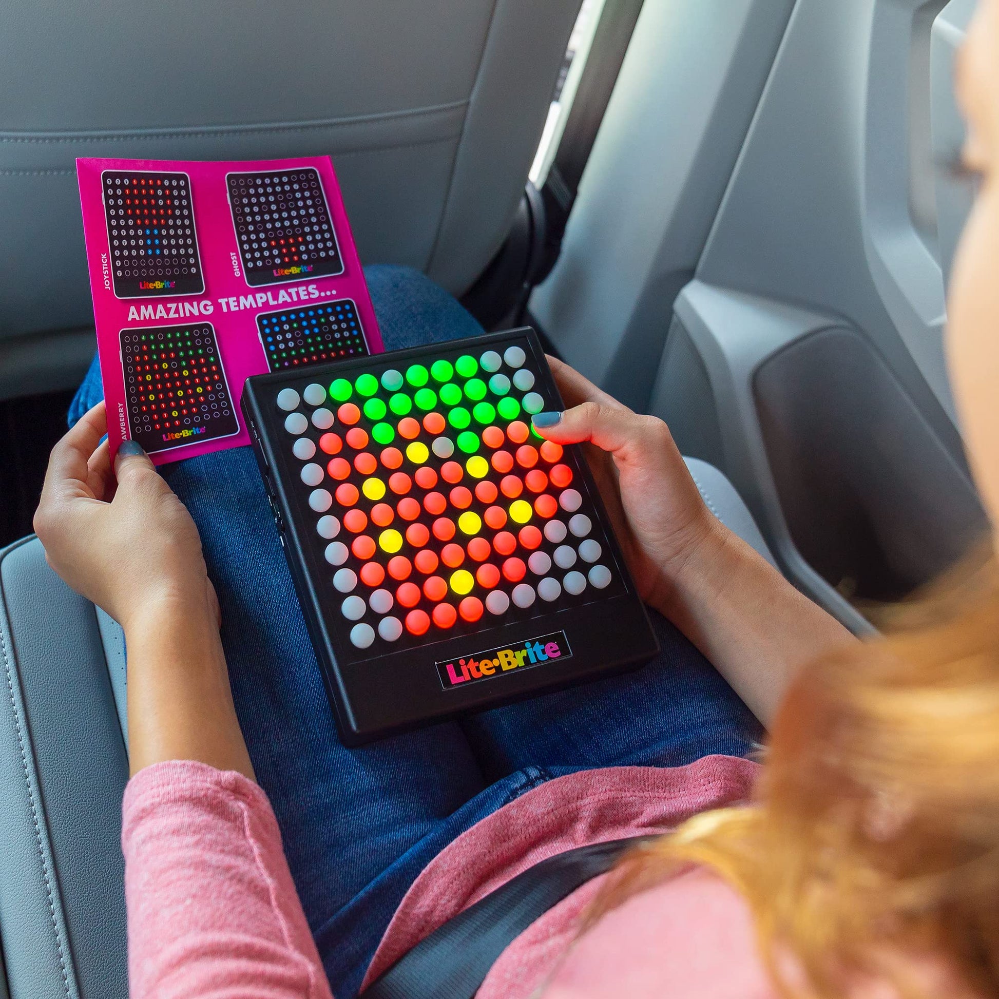 Lite-Brite Touch - Create, Play and Animate - Light Up Portable Stem Sensory Learning Toy, Creative Art Stem Toy for Girls, Boys, Unisex, Toddler