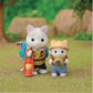 Calico Critters Exciting Exploration Set - Latte Cat Brother & Baby